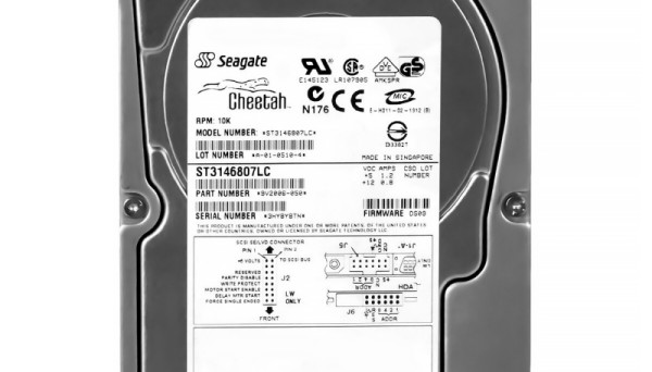 9V2006-003 146,8Gb (10000rpm) SCSI 8MB Cheetah 15K.6