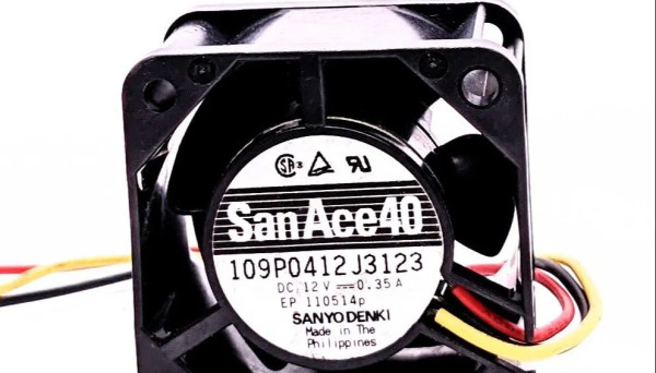 109P0412J3163 0.35a Fan SanAce40 12vdc