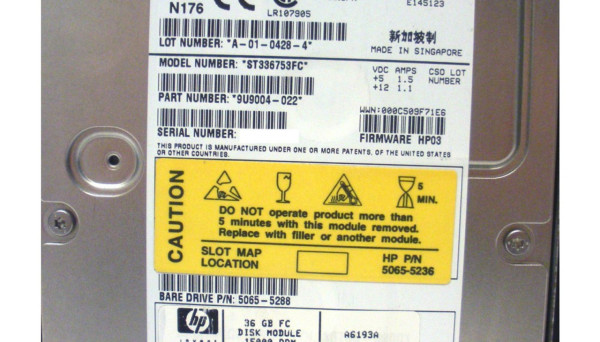 ST336753FC 36Gb (15K/4Gbs) Cheetah FC