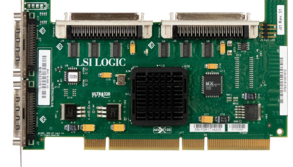 03-00016-03B PCI/PCI-X Int-2x68Pin Ext-2xVHDCI RAID0/1 UW320SCSI Sun LS